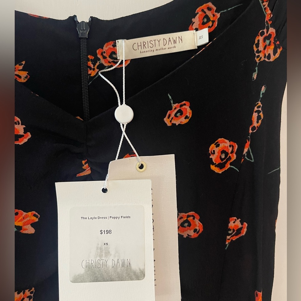 Christy dawn NWT size XS Layla midi dress